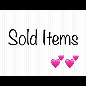 Items Below Are Sold 💕💕